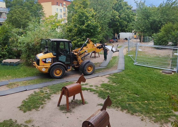 Neugestaltung des Schulhofs