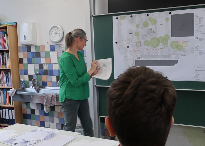 Neugestaltung des Schulhofs