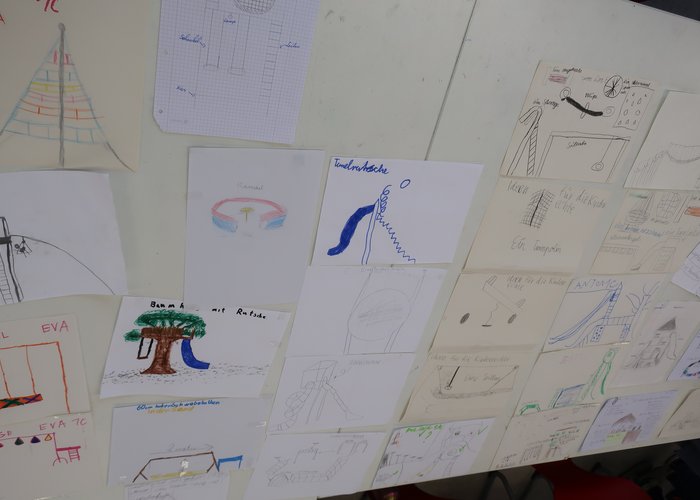 Neugestaltung des Schulhofs